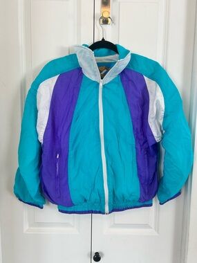 Authentic retro track jacket